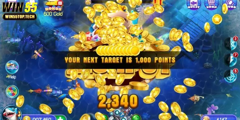 Các chiêu bắn cá đổi thưởng WIN55 siêu hay
